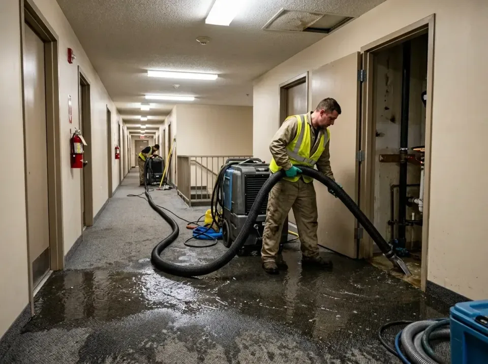 multi-unit-apartment-hallway-f-005 — frequently asked questions, Emergency Burst Pipe Water Extraction & Removal in Hooper,…